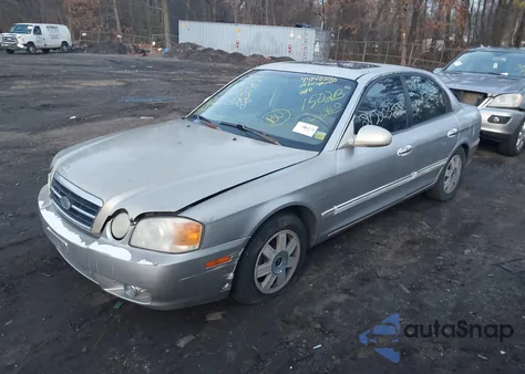 2004 Kia Optima Ex/Lx из США, поврежденный, VIN KNAGD126X45310124